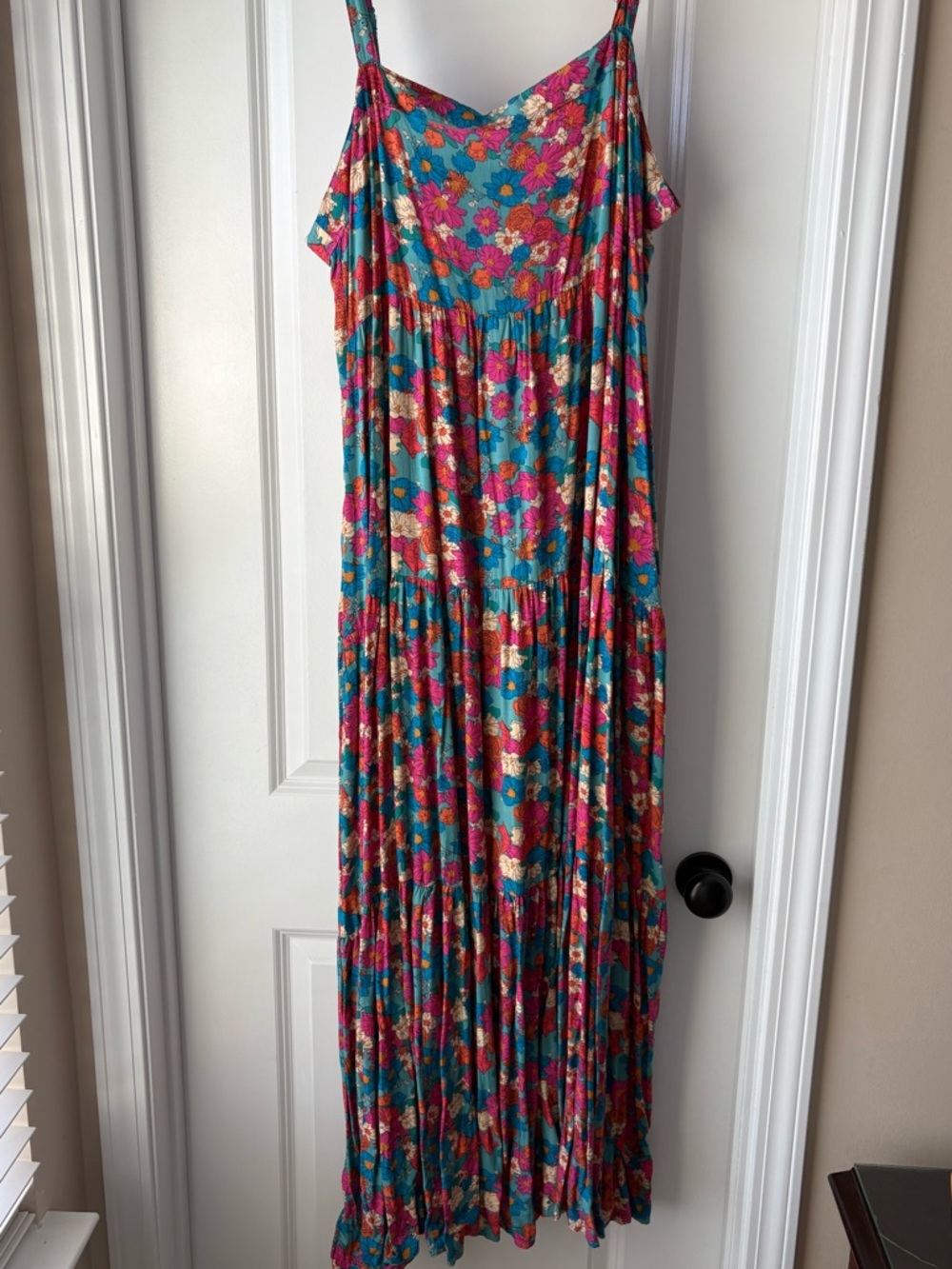 NATURAL LIFE Floral Maxi Dress NWT